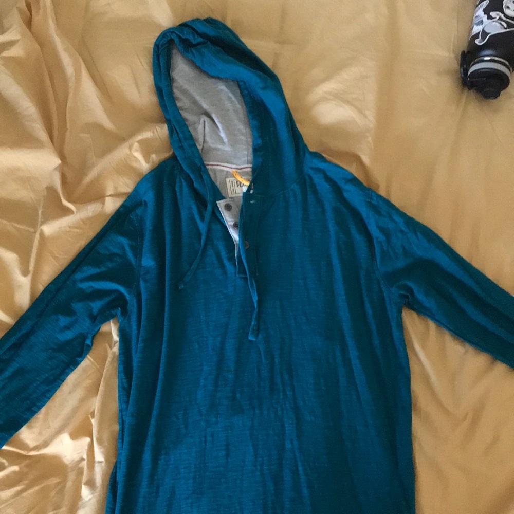 Free Planet Dark Teal Hoodie